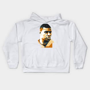 Kylian Mbappe Vintage Uncurve Kids Hoodie